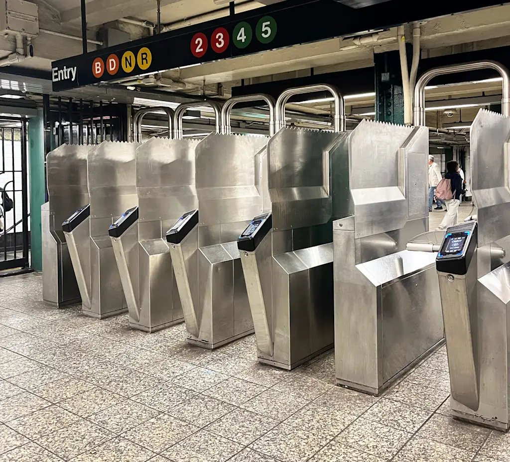 New York’s subway is waging a war on fare evasion with hostile architecture