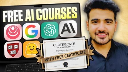 10 FREE AI Courses for Absolute Beginners in 2025 | Tips to Get Free Certificate as Well