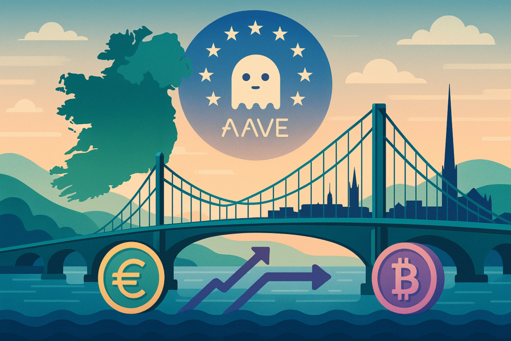 Ireland becomes DeFi gateway as Aave Labs wins MiCA approval for fiat-crypto bridge