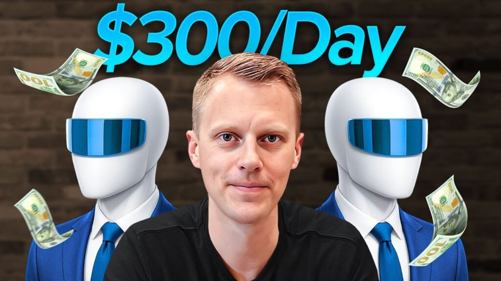 My $300/Day Side Hustle Using AI Employees (Make Money Online 2025)
