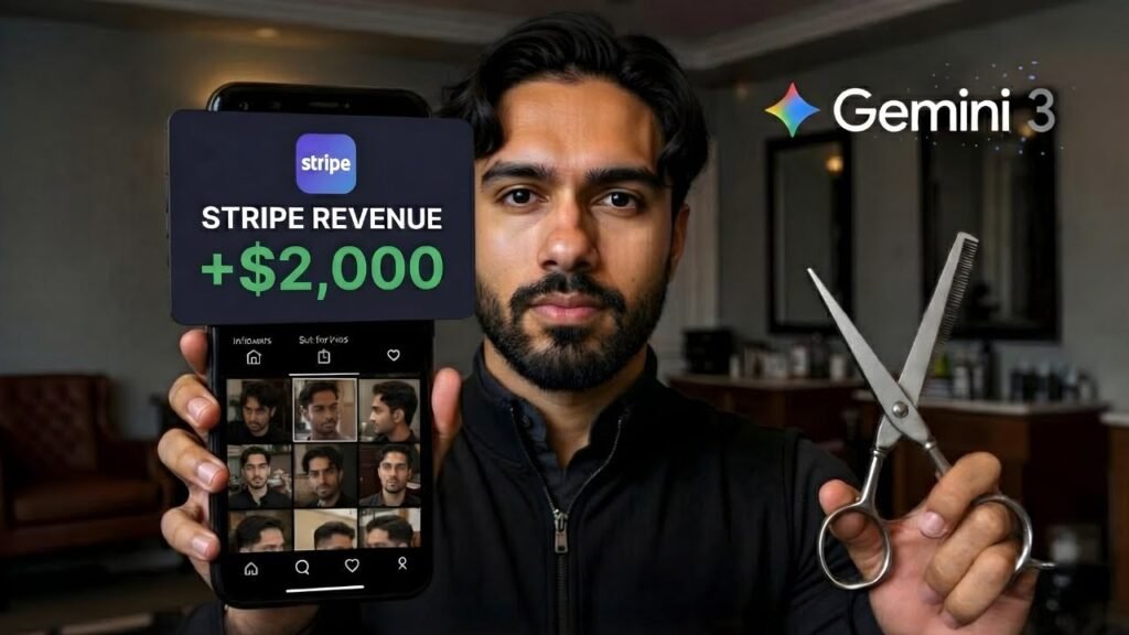 I Made $2000 Selling AI Photos to Barbershops with Gemini 3