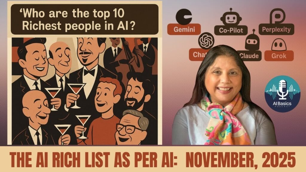 The AI Rich List:  November 2025 | The Top 10 Richest People in AI