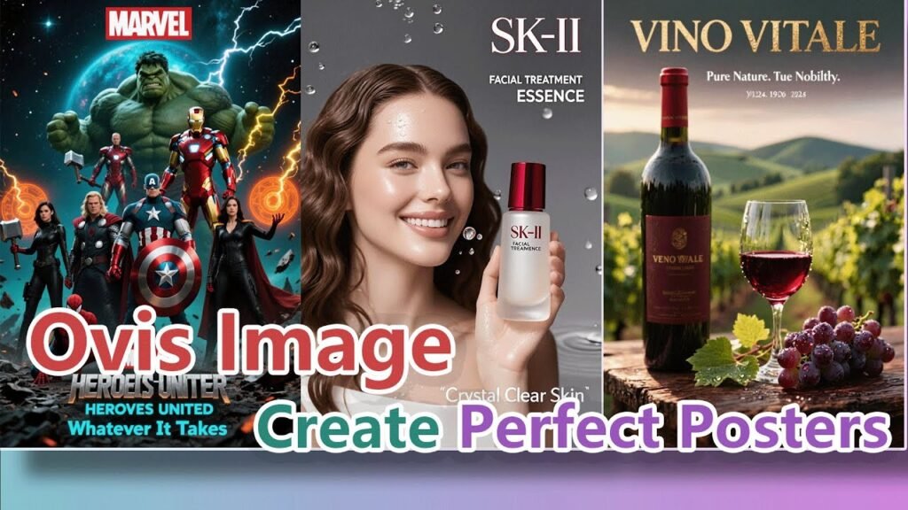 The Ultimate AI Poster Generator! Ovis Image Workflow + Gemini 3.0 Prompt Hacks