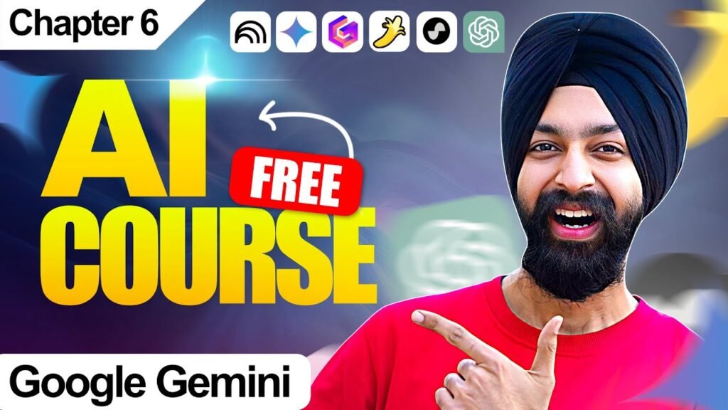 Free AI COURSE for Beginners – Class 6 - Google Gemini - Explained Easy #course #ai