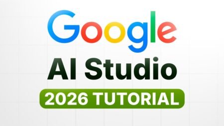 Google AI Studio for Beginners (2026)