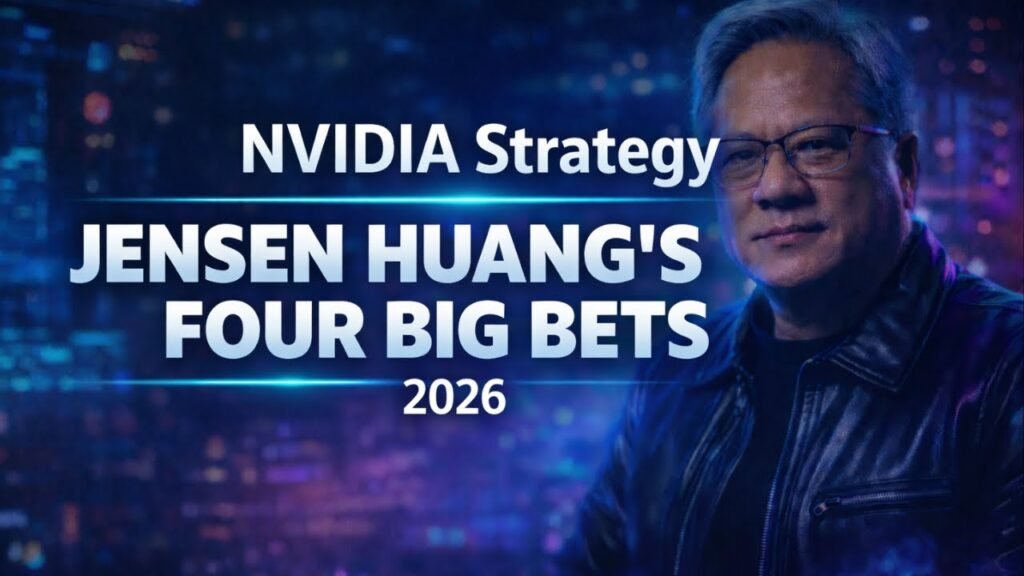 Nvidia's Strategy | Jensen Huang's 4 Big Bets to Stay #1
