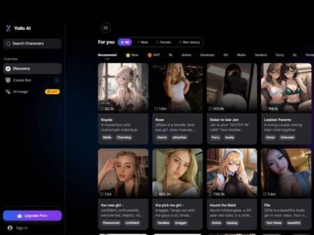 Yollo AI Chatbot Features and Pricing Model