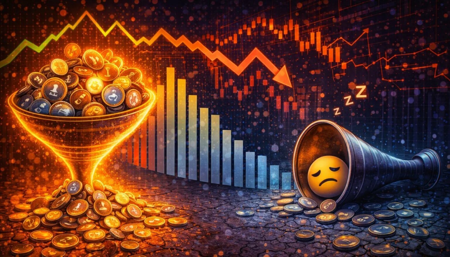 From Fear of Missing Out to Indifference: Altcoin Trading Volumes Show Growing Market Weariness From FOMO to Apathy: Altcoin Volumes Reflect Deepening Market Fatigue