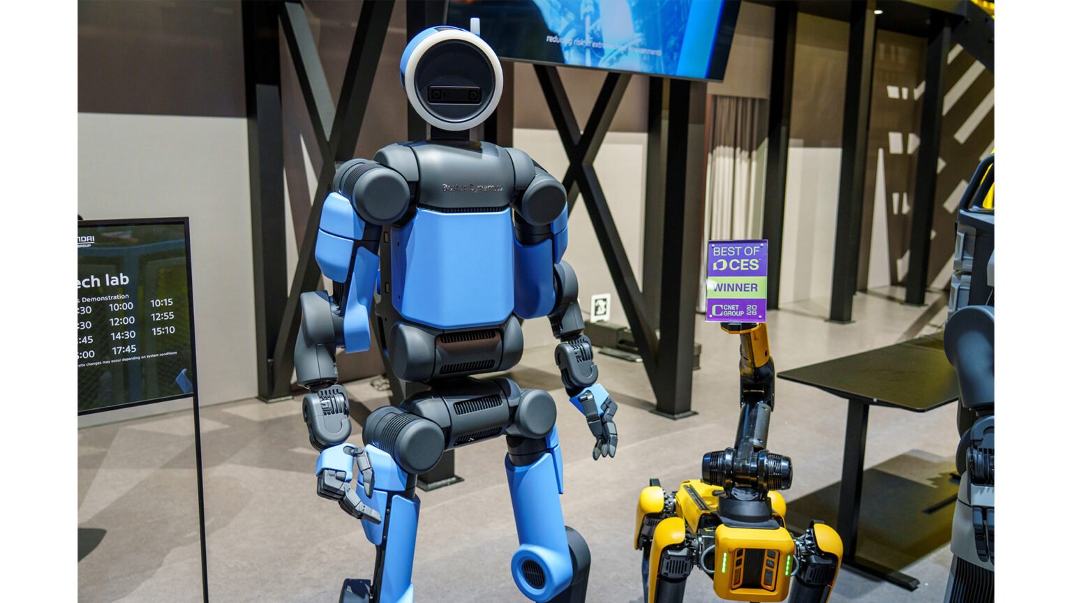 Boston Dynamics Atlas Named 'Best Robot' in Best of CES™ 2026 Awards by CNET Group