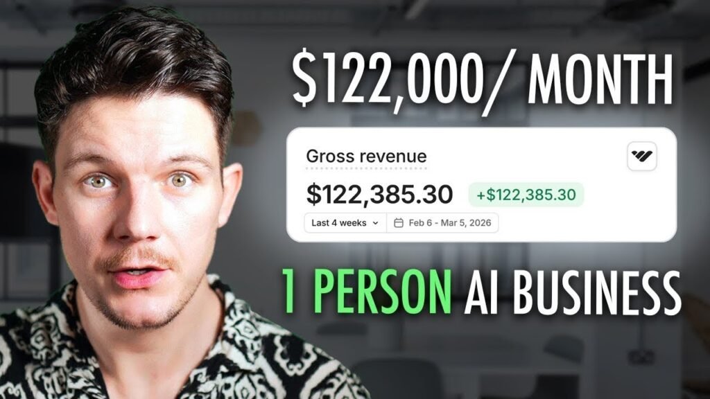 The AI Side Hustle That Made Me $122K in 28 Days