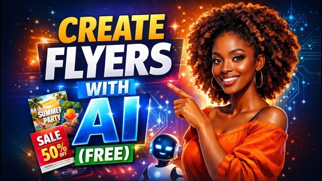 Create Flyers with AI (FREE) | Step-by-Step Beginner Guide