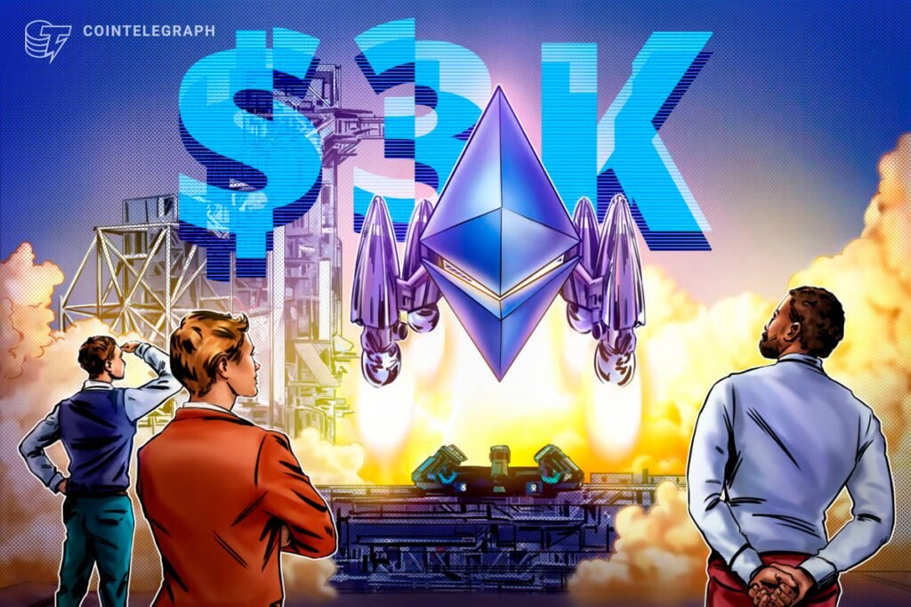 Ether Profitability Indicator Turns Positive as ETH Aims for $3,000 Mark Ether Profitability Metric Flips Bullish as ETH Price Targets $3K