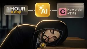 Laziest Way to Make Money with AI (1 Hour a Day System)