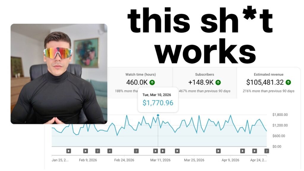 how to make ‘f*ck you’ money by AI-maxxing youtube