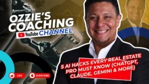 5 AI Hacks Every Real Estate Pro Must Know (ChatGPT, Claude, Gemini & More)