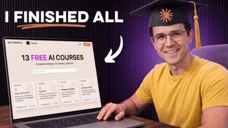 Claude’s 13 Free AI Courses in 12 Minutes Claude's 13 Free AI Courses in 12 Minutes