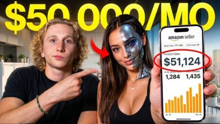 This AI Influencer Makes $50k/mo Selling Amazon Products (Anyone Can Do This)