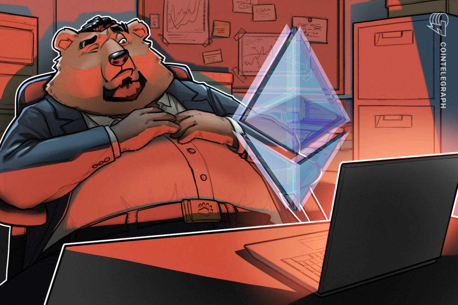 rewrite this title in other words: Ether Squeeze Risk Grows As Shorts Crowd Near $2K Support Cointelegraph
