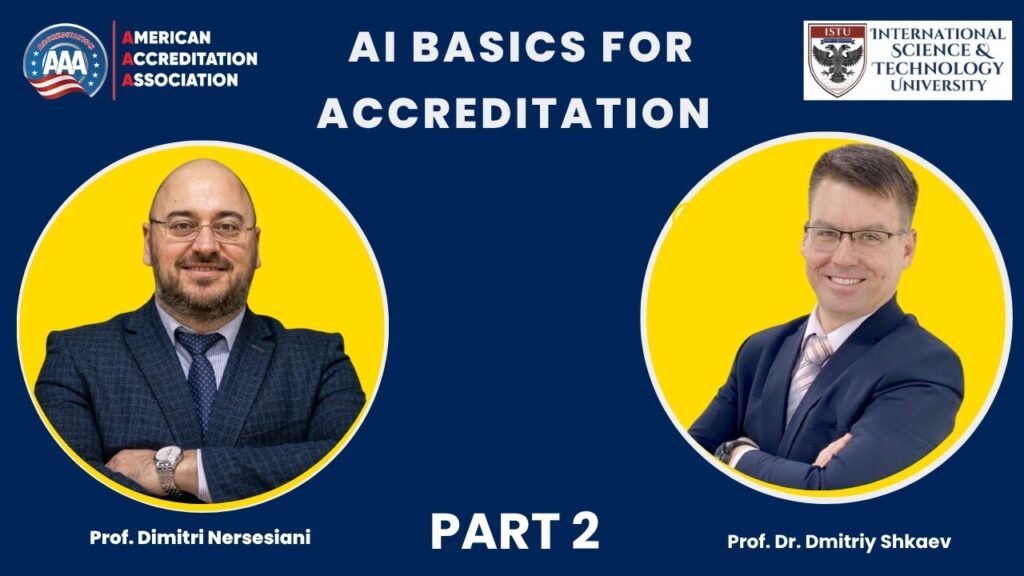 AI Basics for Accreditation (Part 2) | Webinar