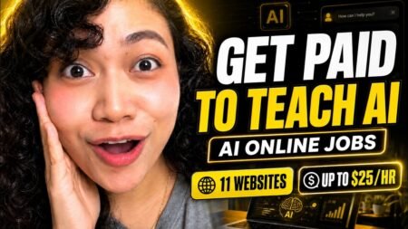 Get Paid to Teach AI: 11 AI Online Job Websites | Beginner Friendly