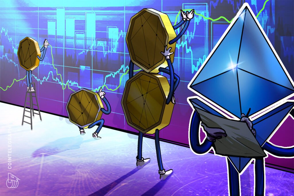 rewrite this title in other words: ETH Futures Bearish, But Staking, Corporate Demand Show Strength Cointelegraph