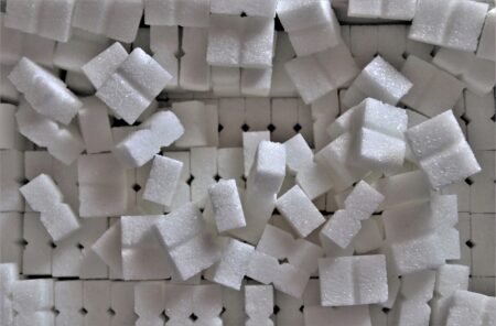 rewrite this title in other words: Sugar Prices Tumble as Crude Oil Plunges Sugar Prices Tumble as Crude Oil Plunges