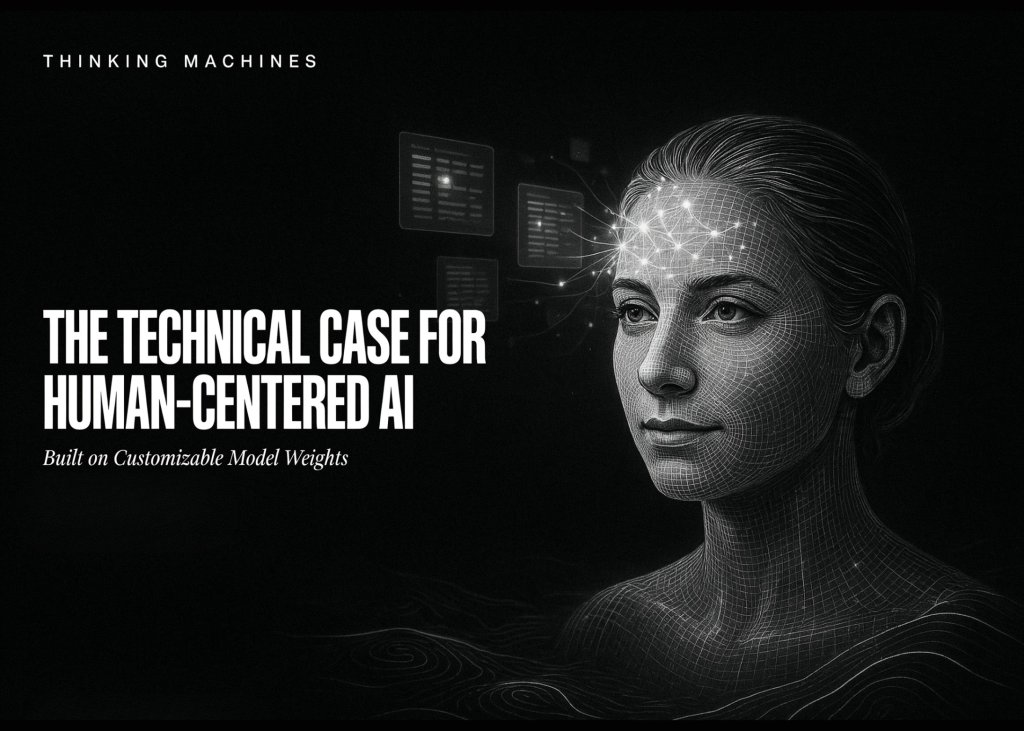 Mira Murati’s Thinking Machines Lab Makes The Technical Case For Human-Centered AI Built On Customizable Model Weights Mira Murati's Thinking Machines Lab Makes The Technical Case For Human-Centered AI Built On Customizable Model Weights