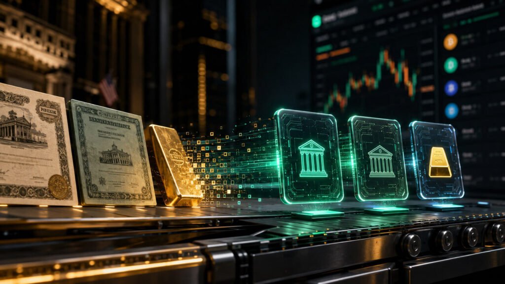 rewrite this title in other words: Crypto exchanges are becoming the new distribution channel for Wall Street assets Oluwapelumi Adejumo