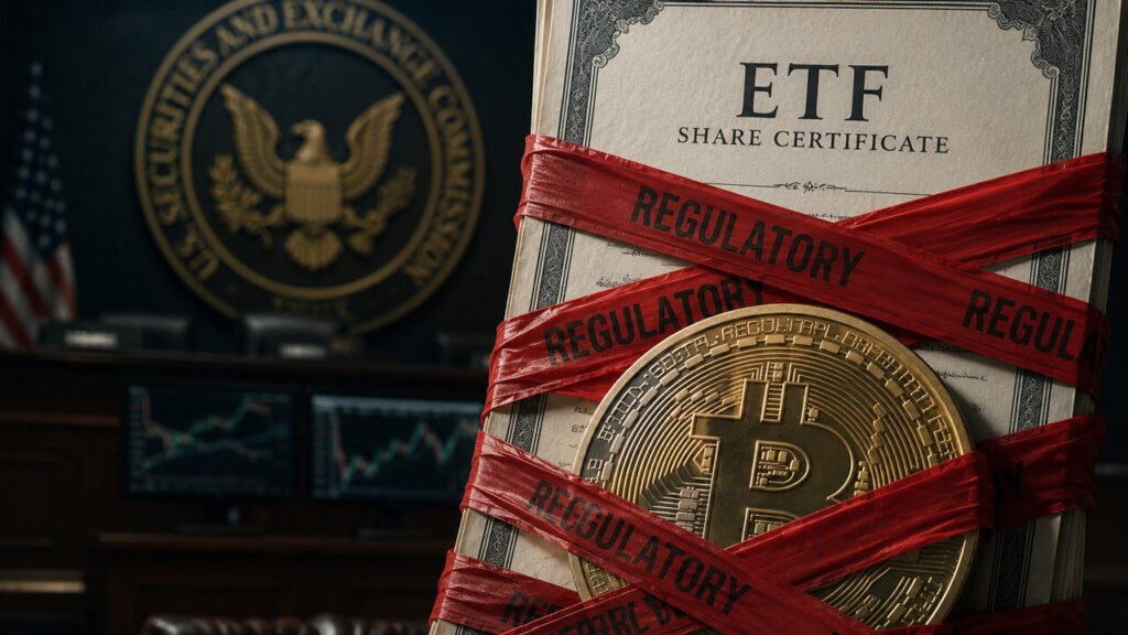 rewrite this title in other words: Crypto won the ETF fight but now the SEC is questioning if things have gone too far Andjela Radmilac