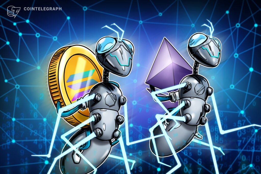rewrite this title in other words: Ethereum And Solana Lead H1 2026 Crypto Hack Losses Cointelegraph