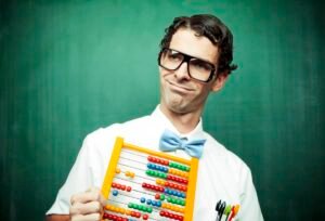 rewrite this title in other words: What Does the Average Canadian’s TFSA Look Like at 55? man in bowtie poses with abacus