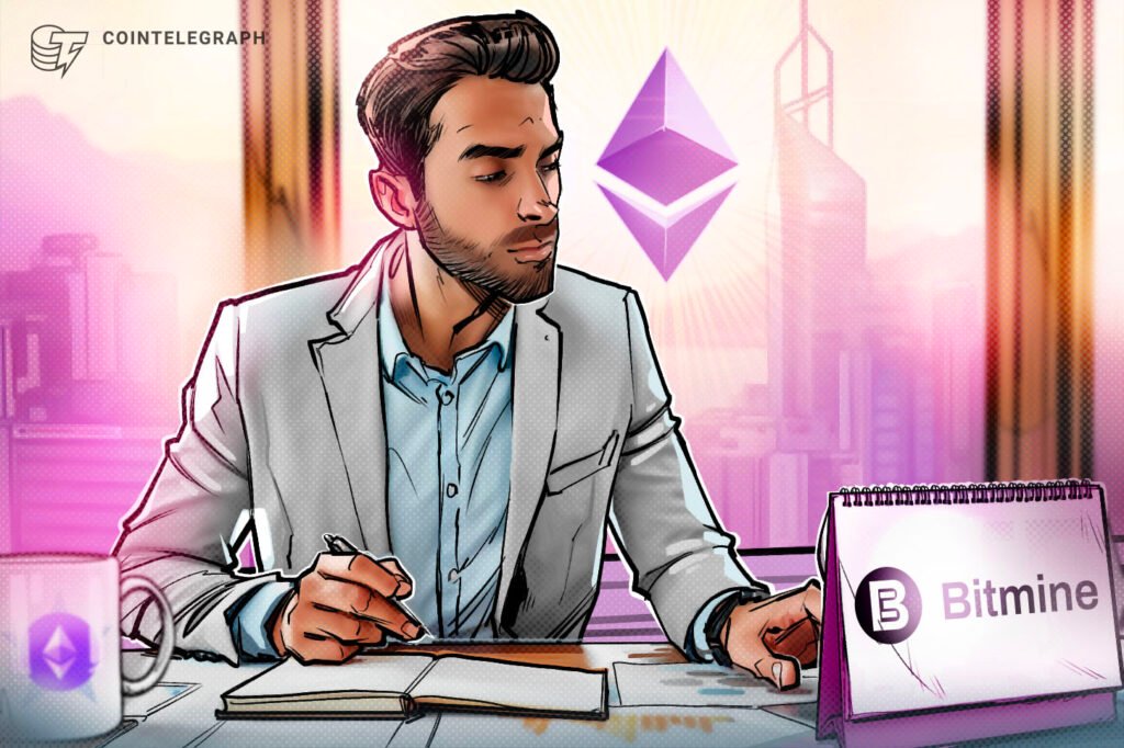 Bitmine Approaches 5% of Total Ethereum Supply, Holding 5.82 Million ETH Cointelegraph