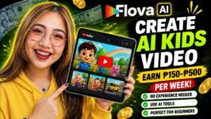 EARN EXTRA by Creating AI Kids Videos (Step-by-Step Tutorial)