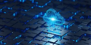 Kinaxis’s Targeted AI Approach is Reaping Rewards Illustration of data, cloud computing and microchips