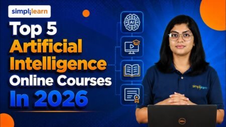 Top 5 Artificial Intelligence Online Courses In 2026 | Best AI Courses Online In 2026 | Simplilearn