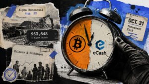 eCash fork: Alpha live, Oct. 31 mainnet deadline remains