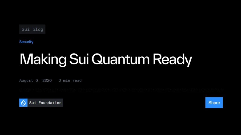 rewrite this title in other words: Sui Signals Q1 2027 Mainnet Upgrade to Avert Quantum Threat Sui Signals Q1 2027 Mainnet Upgrade to Avert Quantum Threat