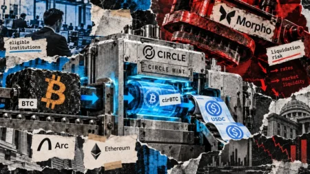 Circle Introduces Bitcoin-Backed USDC Loans, Transferring Liquidation Risk to Morpho Protocol Circle launches Bitcoin-backed USDC borrowing, leaving liquidation risk with Morpho protocol