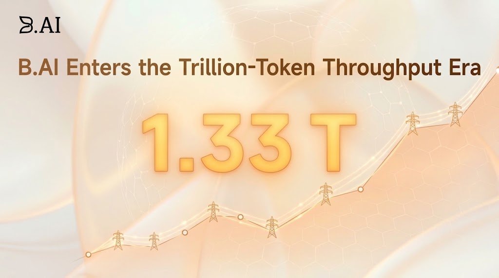 Unlocking 1.33 Trillion Daily Tokens: B.AI Fuels the “AI Grid” with Comprehensive Infrastructure for the Age of Agents Cracking 1.33 Trillion Daily Tokens: B.AI Powers the "AI Grid" with Full-Stack Infrastructure to Fuel the Agentic Era