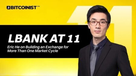 Eric He on LBank at 11