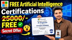 (Official) Microsoft Free Artificial Intelligence Certification Course | AI Engineer Courses