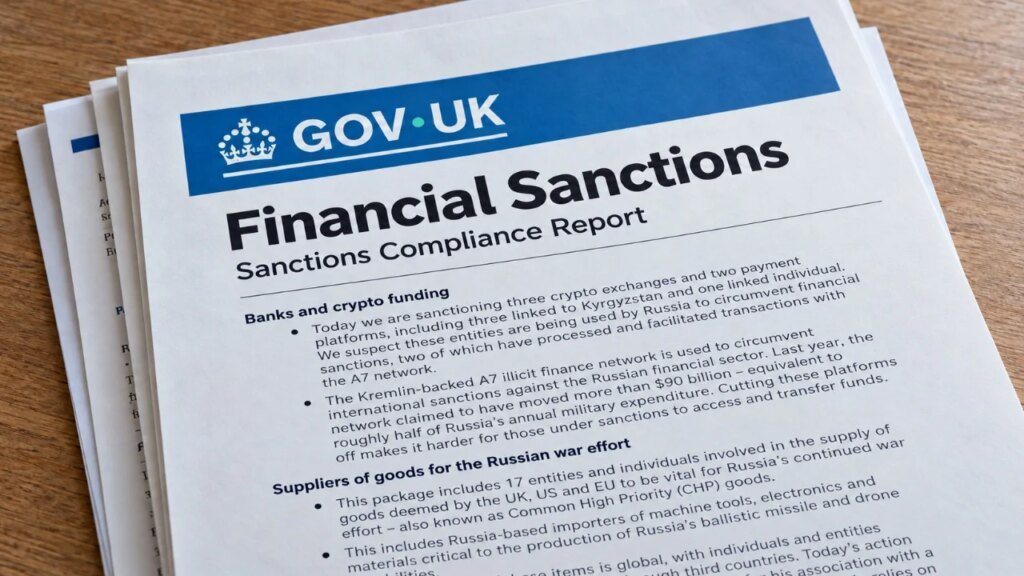 UK Imposes Sanctions on Crypto Exchanges Due to Alleged Russian Evasion Activities UK Sanctions Crypto Exchanges Over Suspected Russia-Linked Evasion